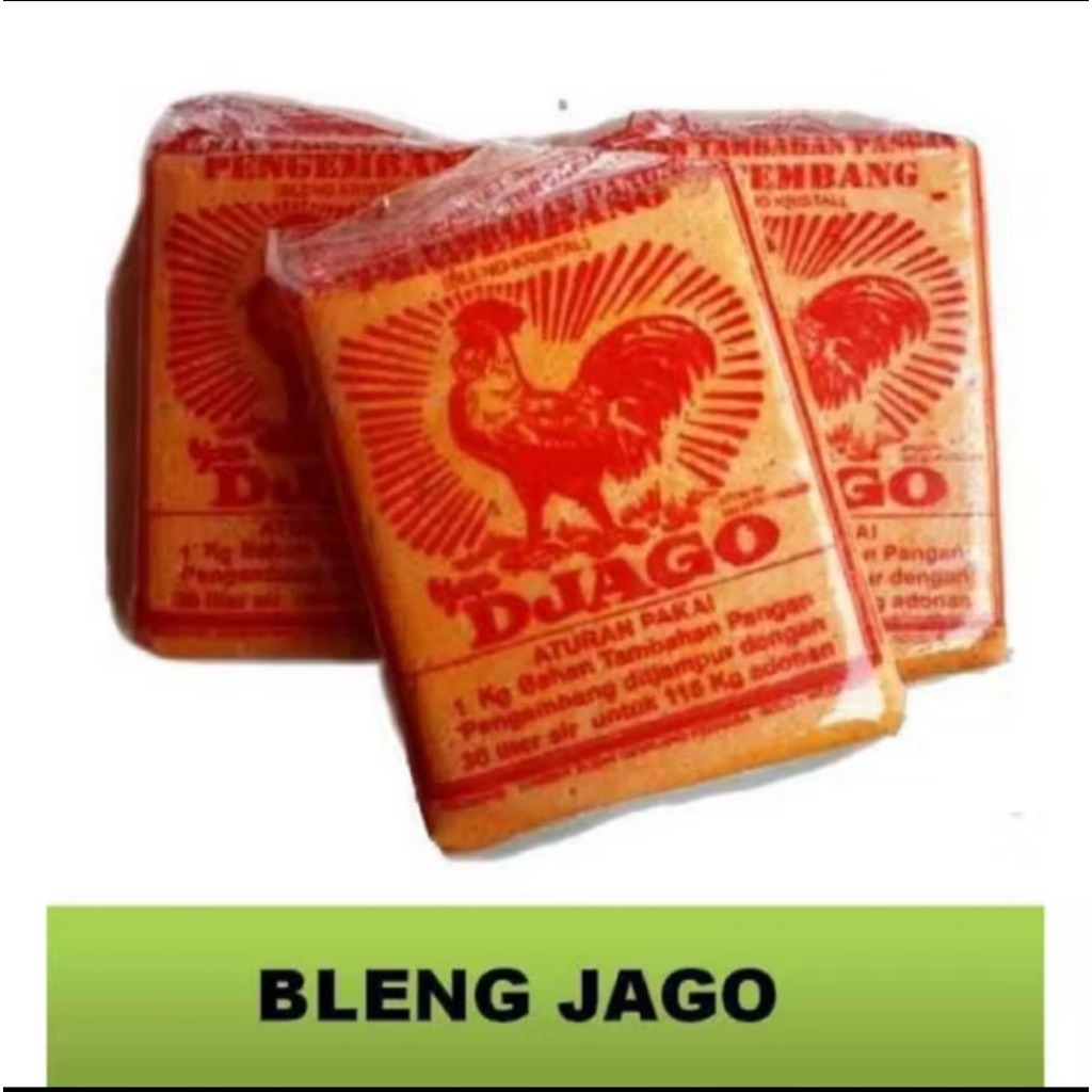 5 pcs bleng DJAGO ASLI pengembang krupuk