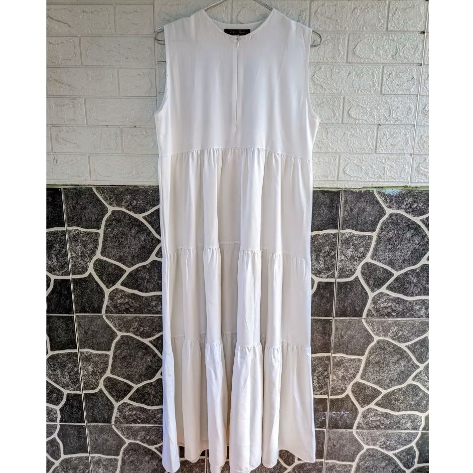 dres wanita preloved dres wanita preloved inner dres preloved inner putih