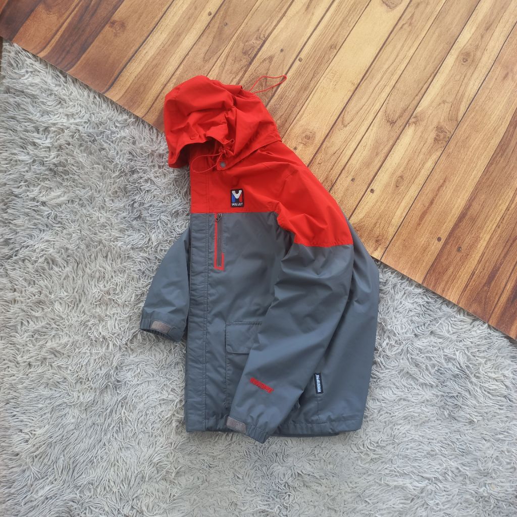 Jaket Outdoor Millet M-Limited Gorpcore Waterproof Mountain Parka Windstopper 2 Layer Waterreppelent