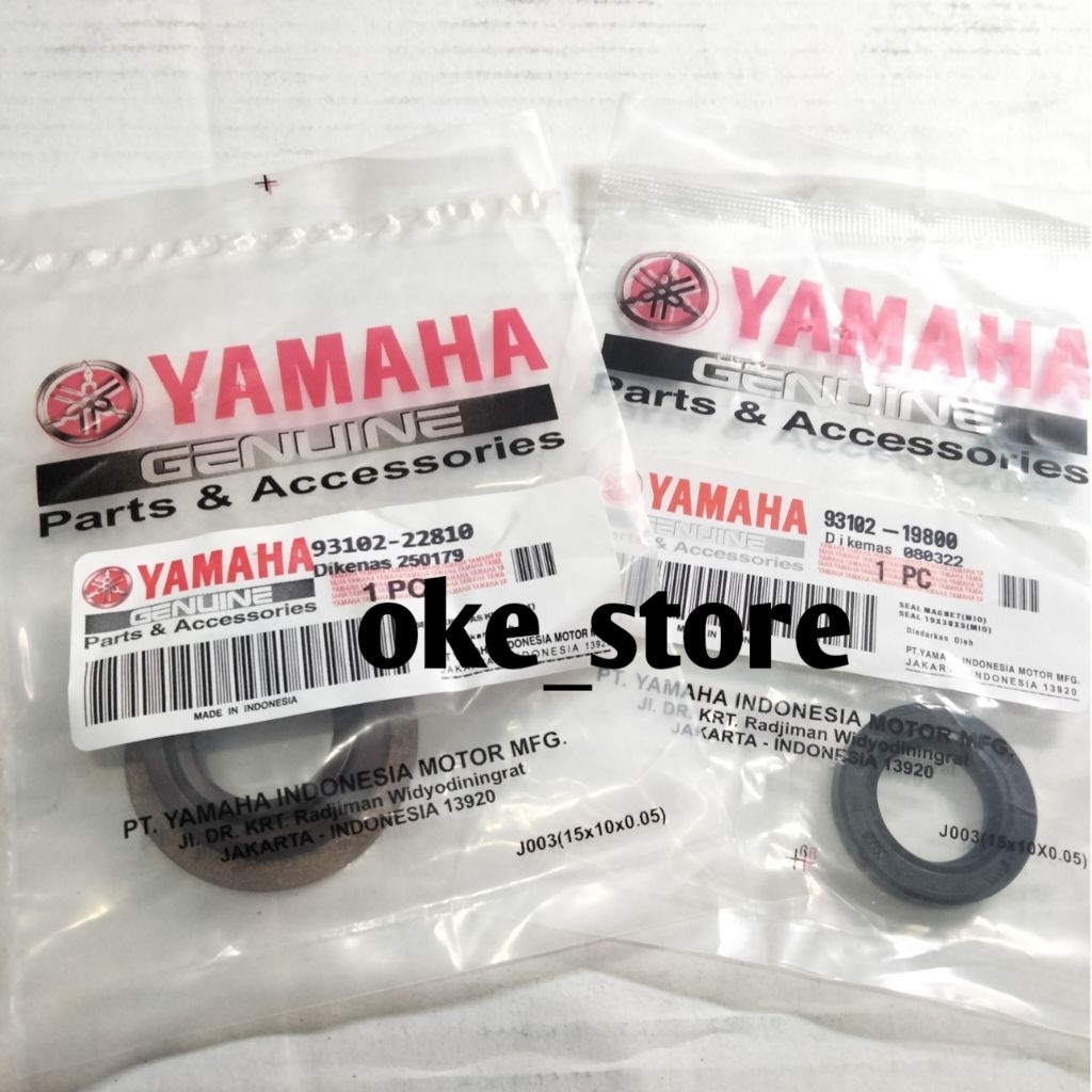 Seal kruk as kiri+Seal magnet mio sporty mio smile mio lama nouvo