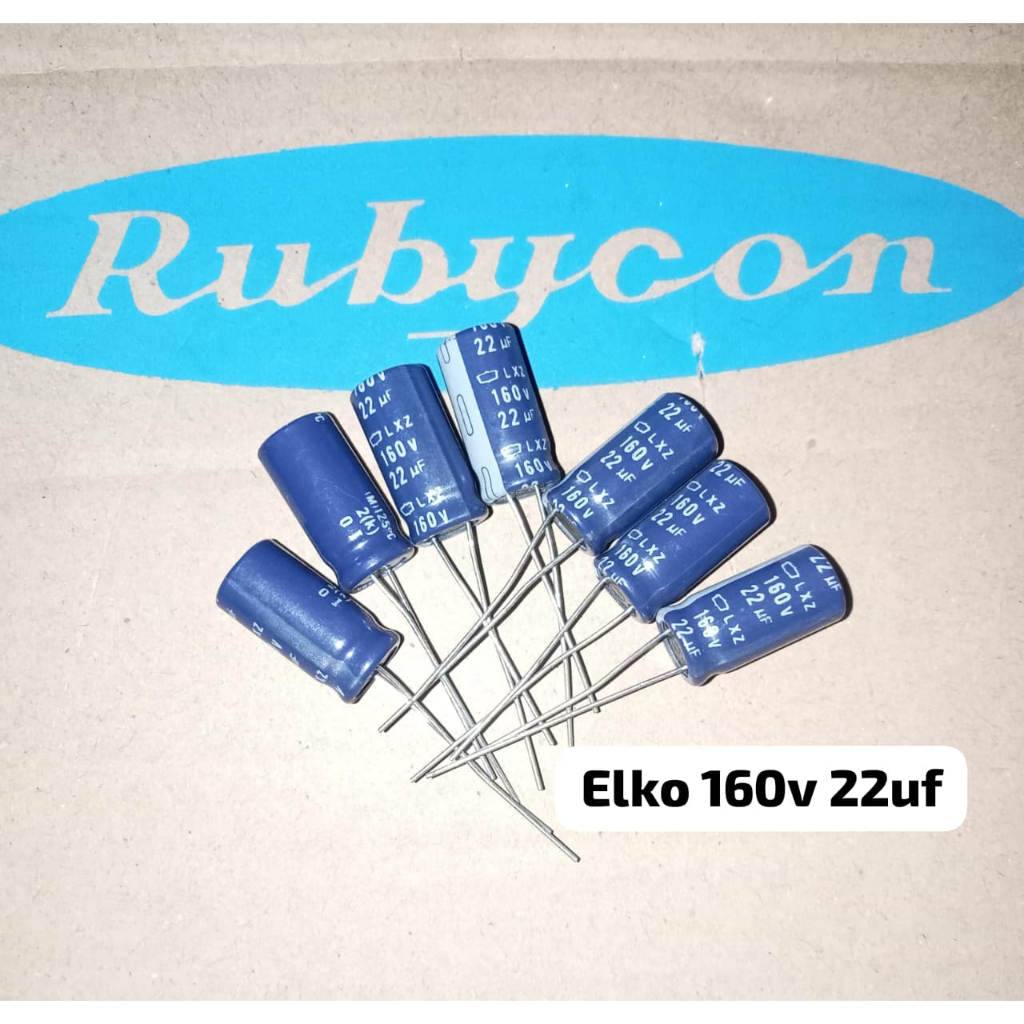 10Pcs Elko Elco 160v 22uf Original