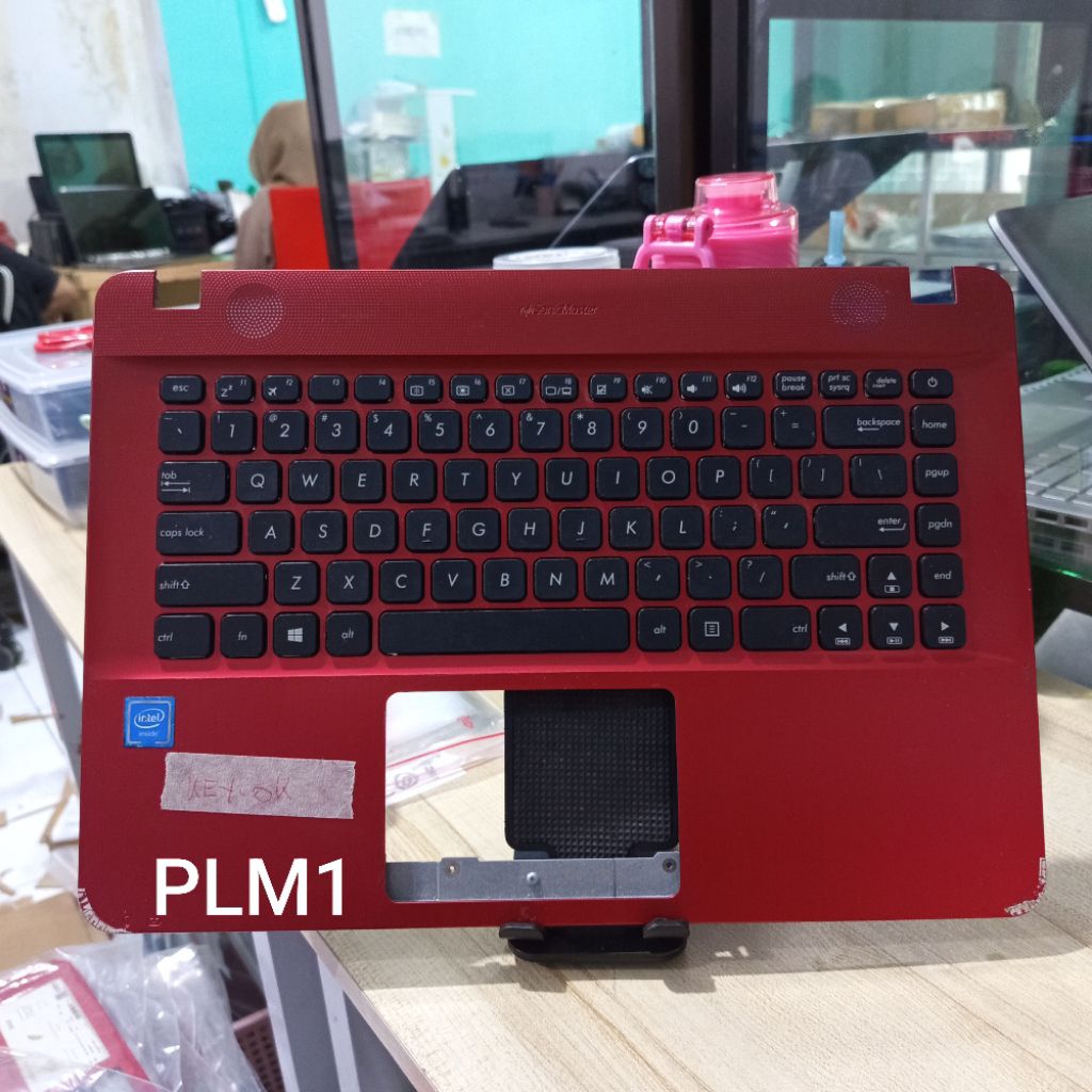 [ MERAH ] Palmrest Asus X441 X441B X441U X441M X441N X441S Normal Tested Seken Original