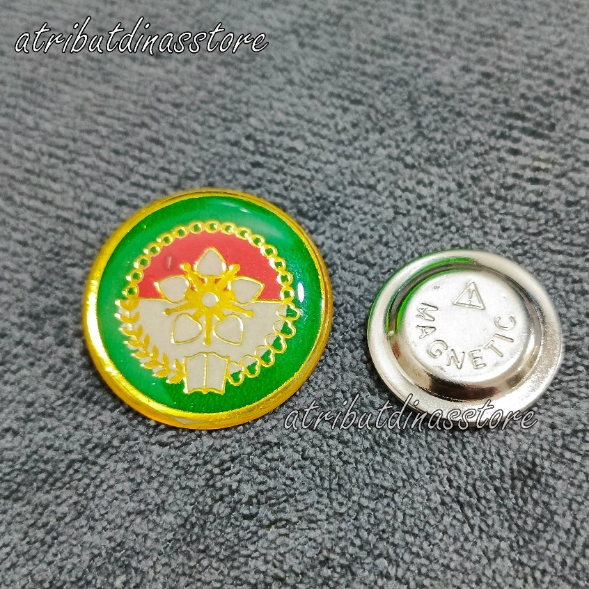 PIN DHARMA WANITA MAGNET BESAR KUAT