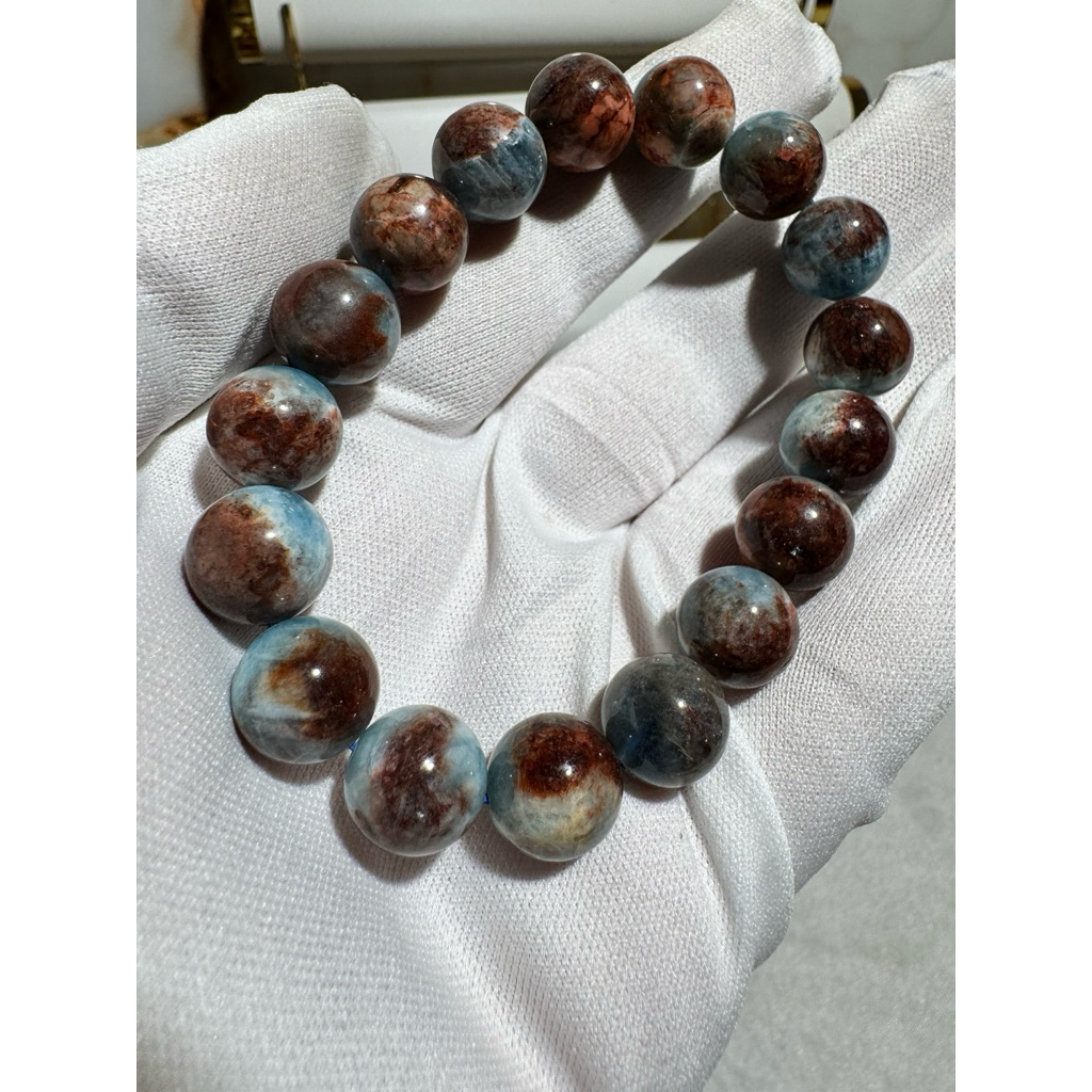 Natural Gelang Island Aquamarine 12,2mm