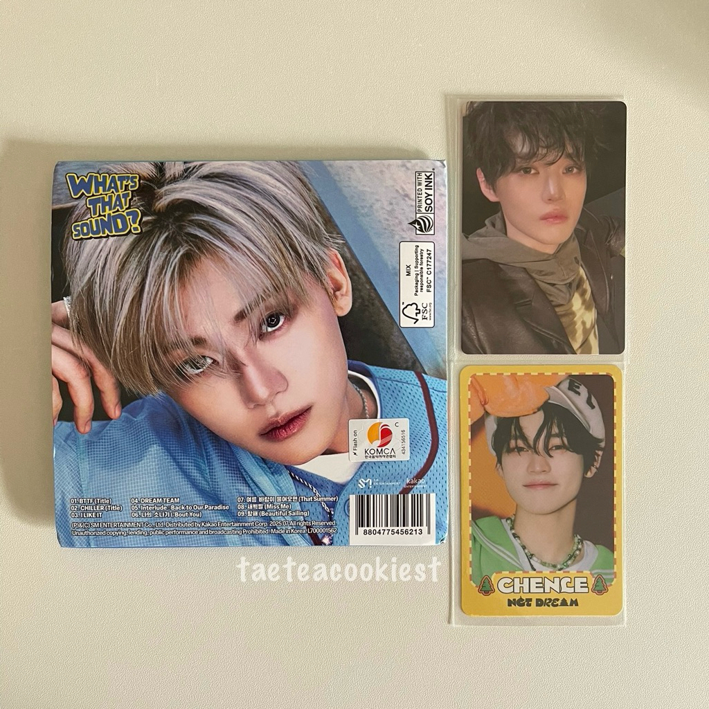 Digipack NCT DREAM BTTF JAEMIN unsealed