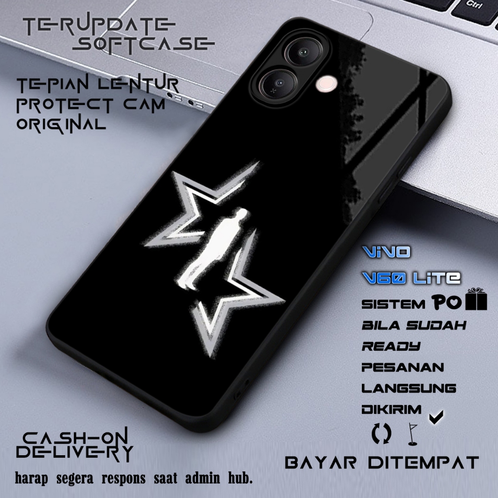 CASE VIVO V60 LITE | MC1010 | SOFTCASE VIVO V60 LITE V60 V50 LITE V50 VIVO Y400 Y04 Y31 ALL TYPE HP