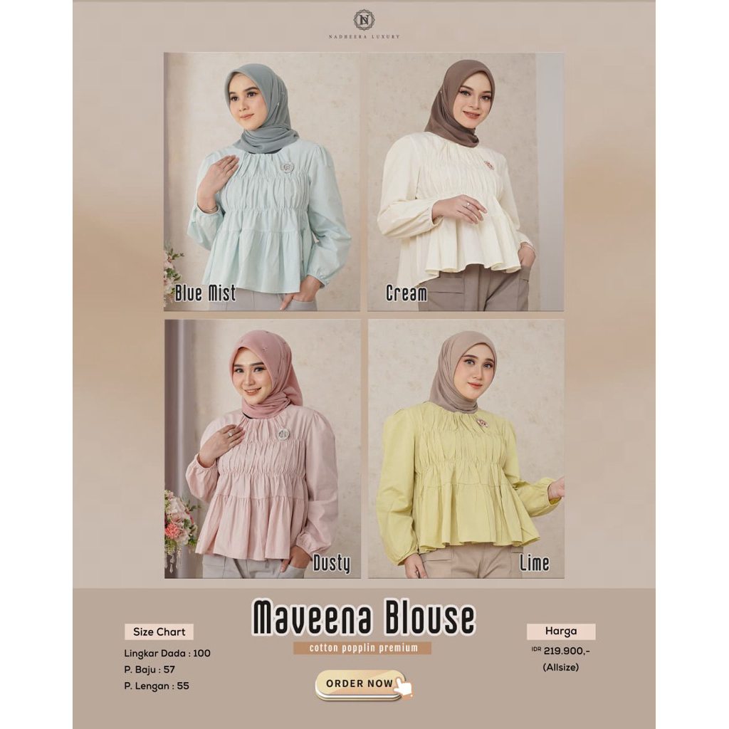 MAVEENA BLOUSE NADHERA