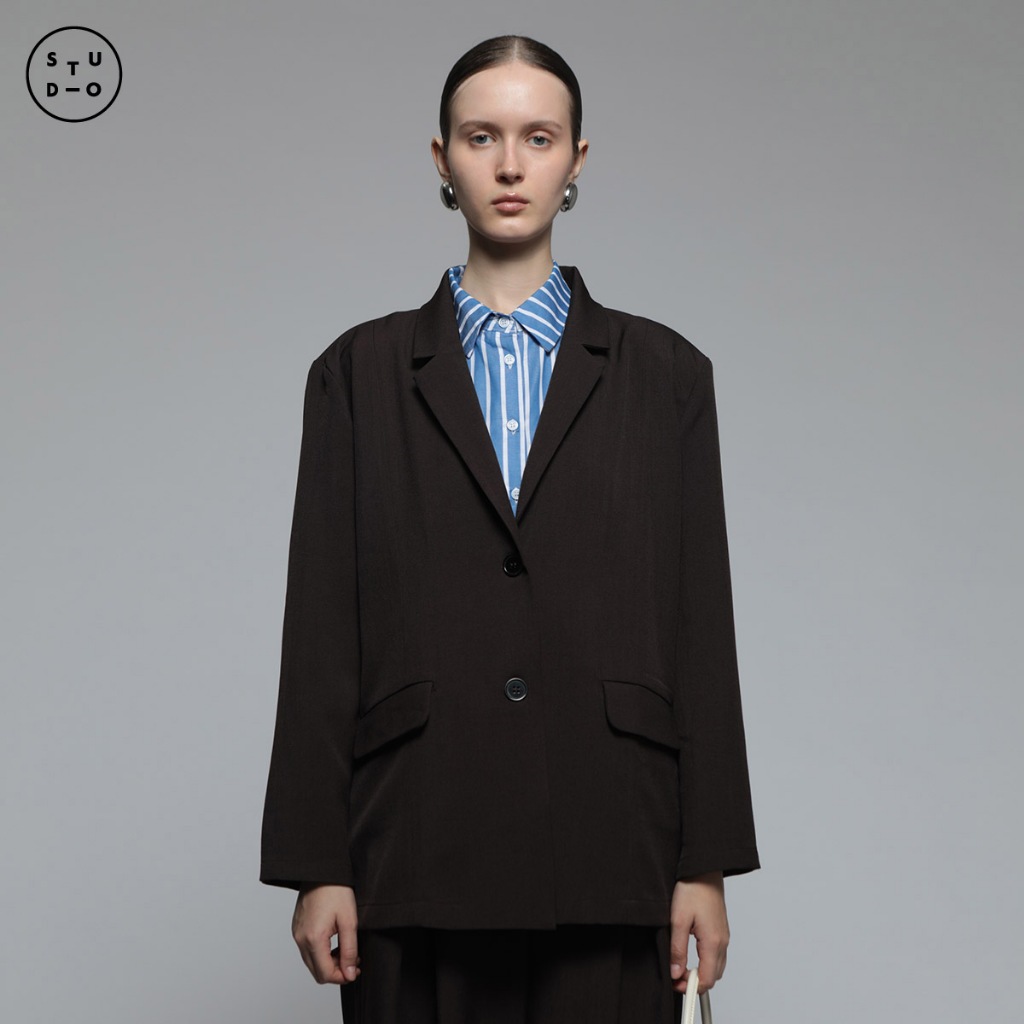 COTTONINK Studio - Outerwear Blazer Wanita Solin #StudioEssentials