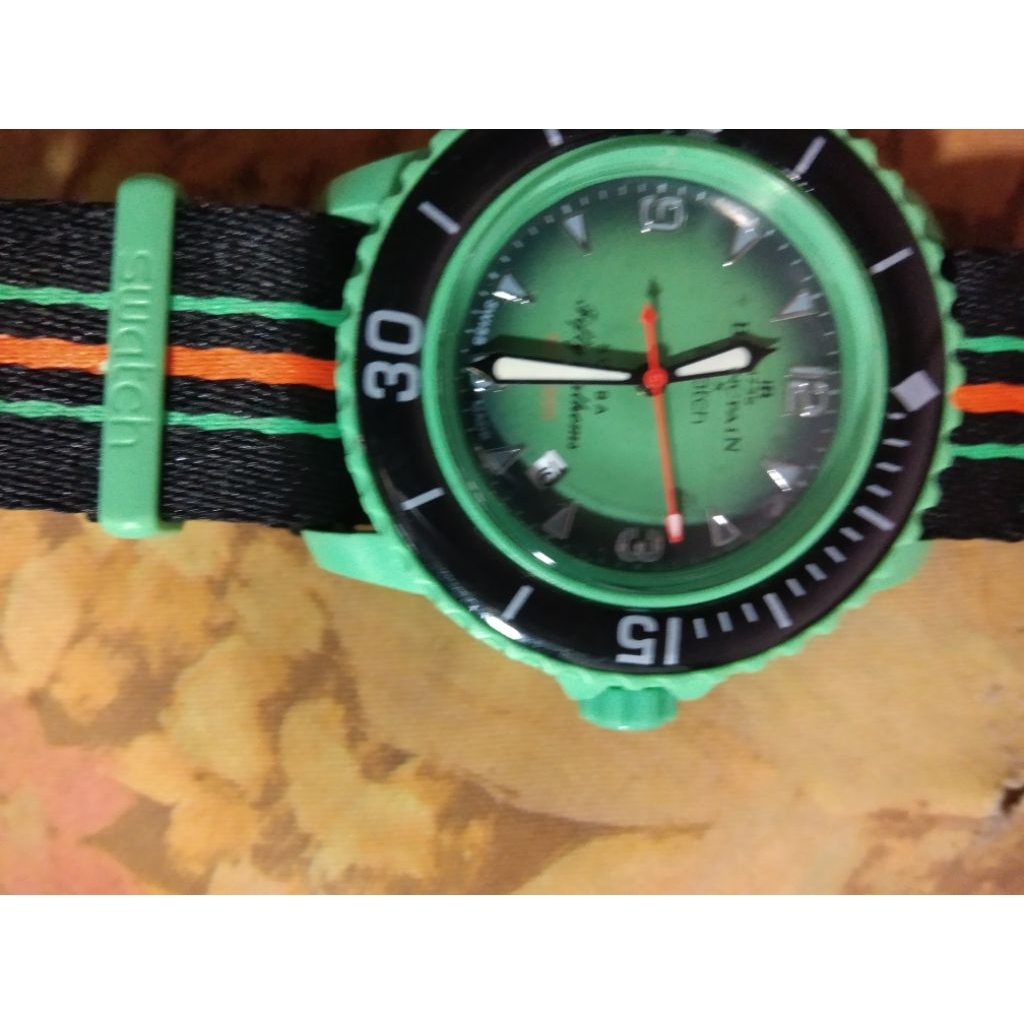 SWATCH colabs with Blancpain, quartz movement, premium