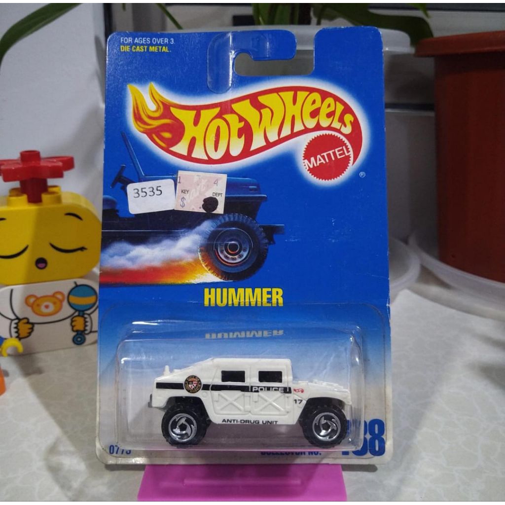 Hot Wheels 1991 Hummer Police
