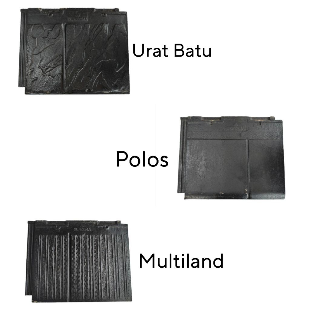 genteng beton full flat benzema