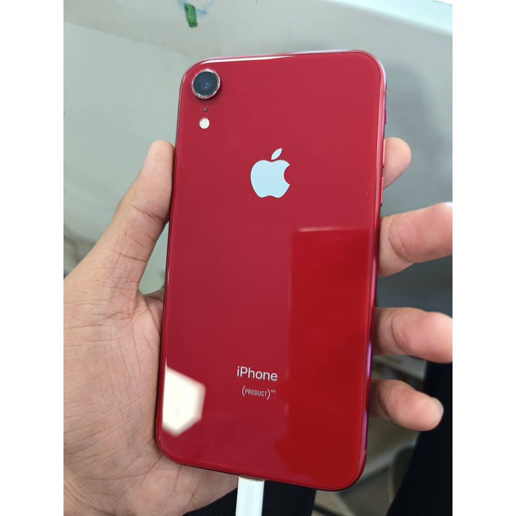 Iphone xr 256 ibox bh 100 notif batre aja