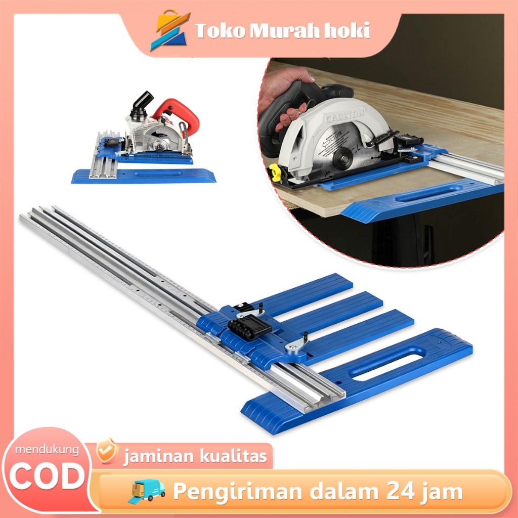 Track Saw Dudukan Potong Keramik Sliding Circular Saw Edge Guide System Alat Pertukangan Kayu