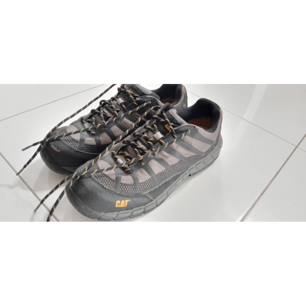 Sepatu Safety CAT Caterpillar ERGO Composite Toe – Original – Size US 10 / EUR 43