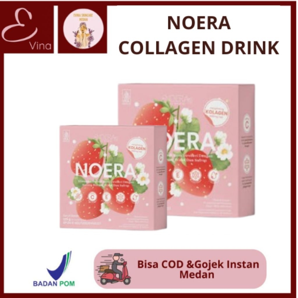 Noera Collagen Drink new ingredients medan original (Bisa COD) gojek