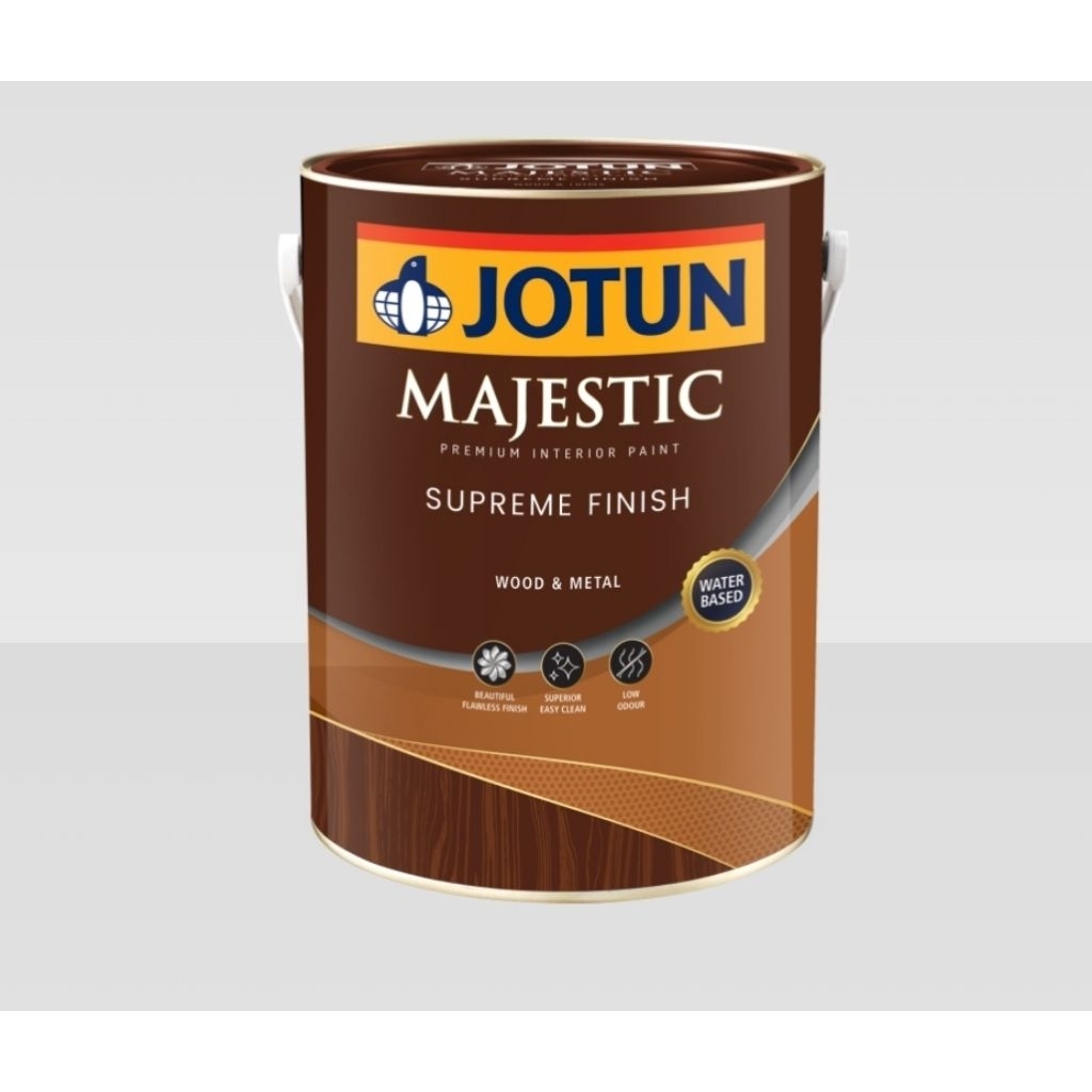 Majestic Supreme Finish Wood and Metal Gloss Finish / Silky Matt Finish 5 Liter 5 KG JOTUN Cat Kayu 