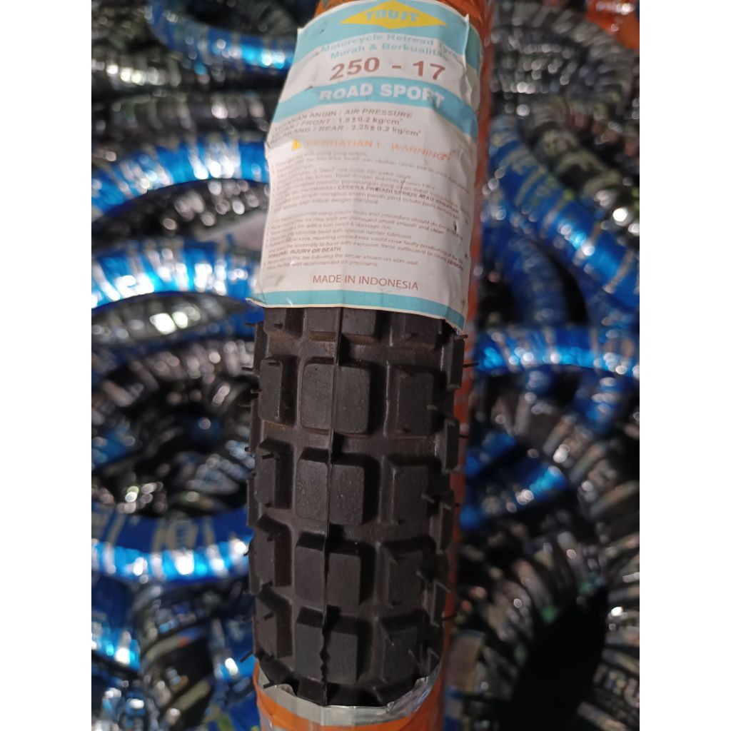 ban motor bebek depan 250-17 trail