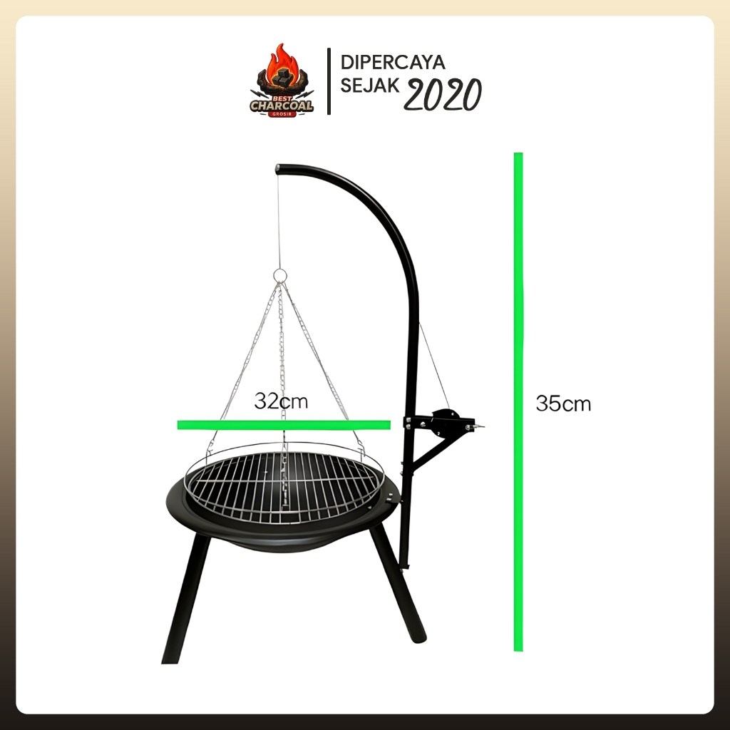 Alat Panggangan Barbeque Tali