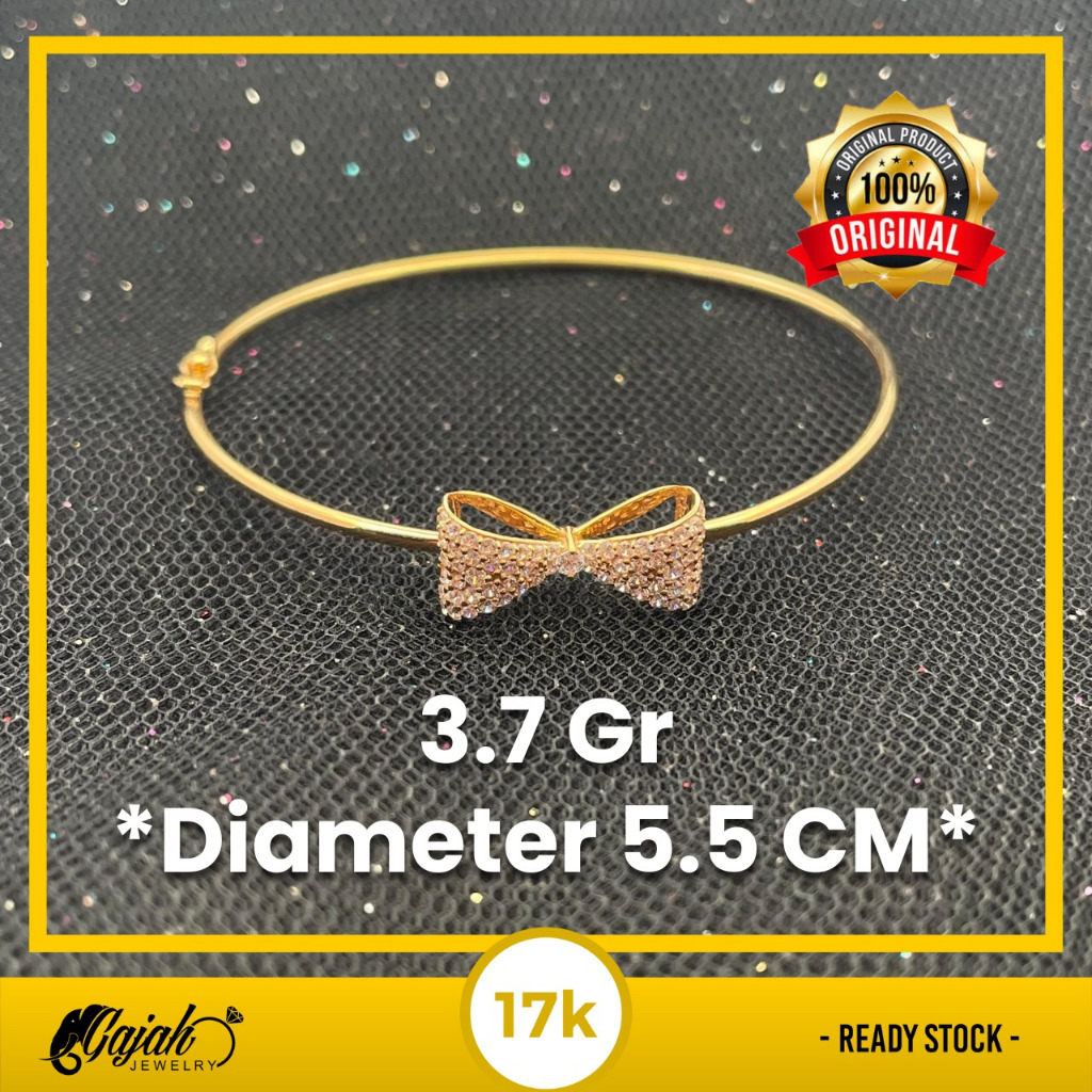 Gelang Emas 17K 3.7 Gram Toko Emas Gajah Online Salatiga 8038