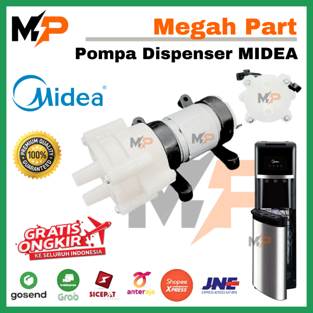 DINAMO POMPA DISPENSER MIDEA GALON BAWAH 12 Volt | MOTOR DISPENSER GALON BAWAH MIDEA | POMPA DISPENS