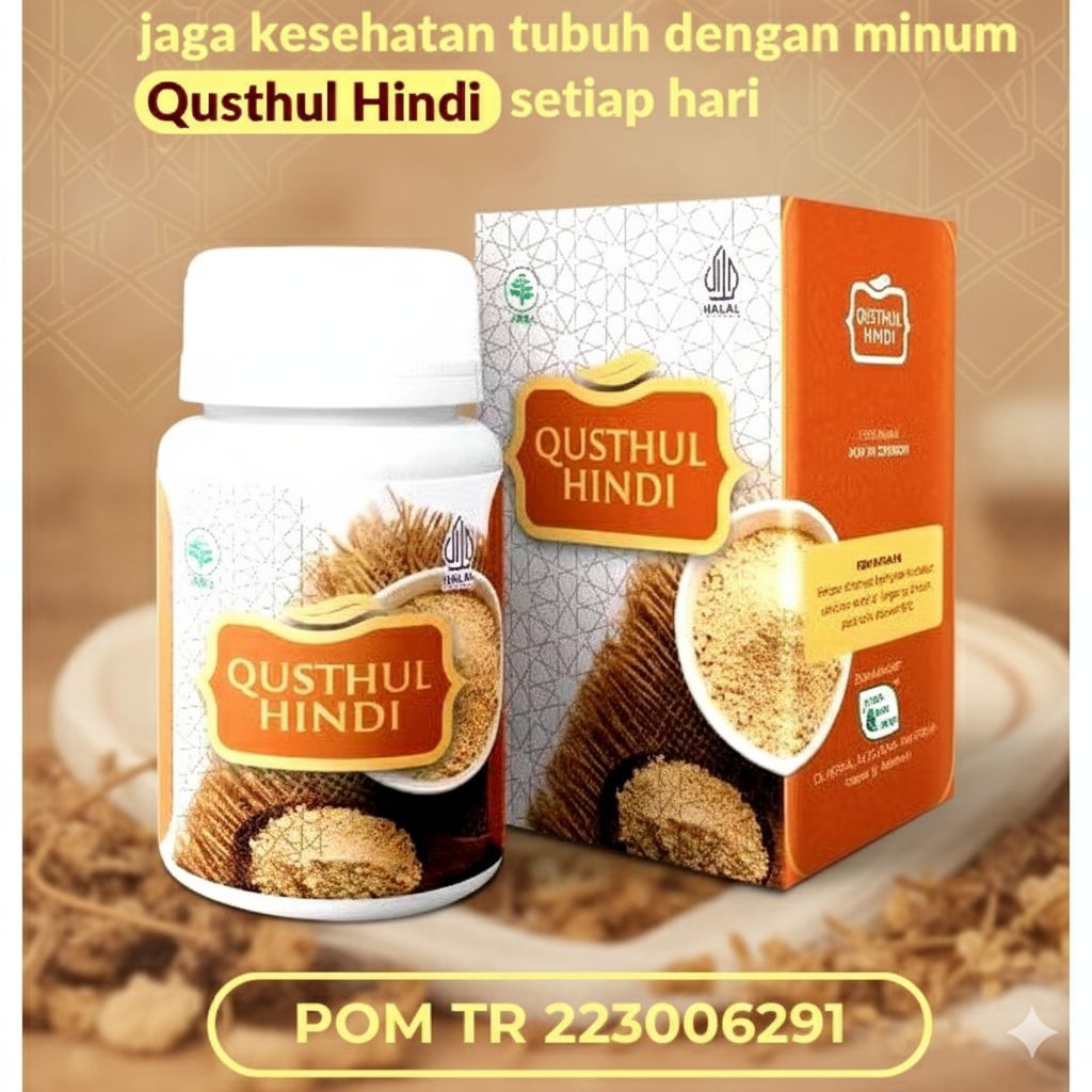 Qustul Hindi isi 60 kapsul Original | Kapsul Qustul Hindi