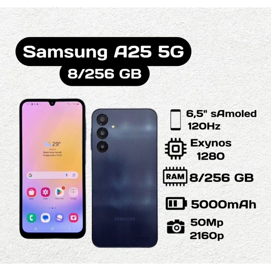 Samsung Galaxy A25 5G 8/256 GB second
