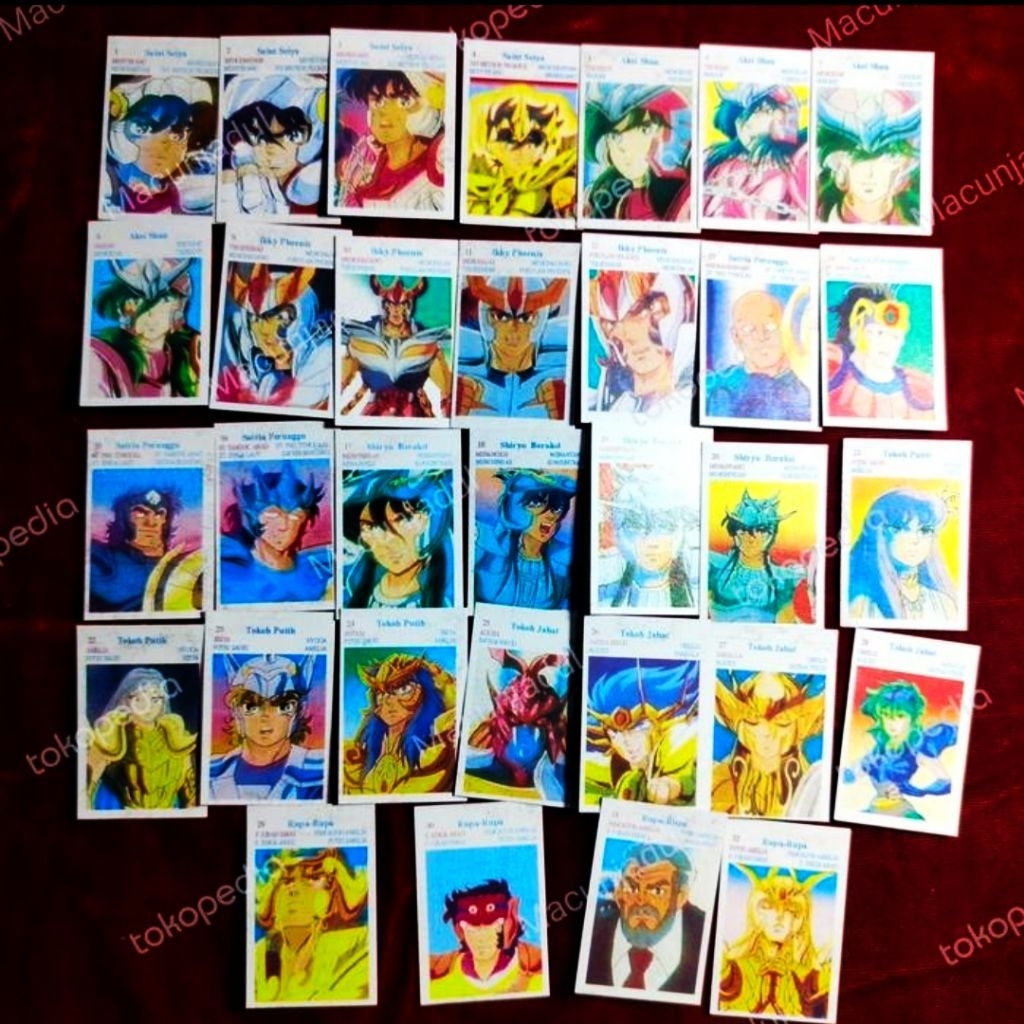 KWARTED KECIL SAINT SEIYA, KWARTED JADUL, GAMBARAN JADUL, UMBUL JADUL, MAINAN JADUL, MAINAN NOSTALGI