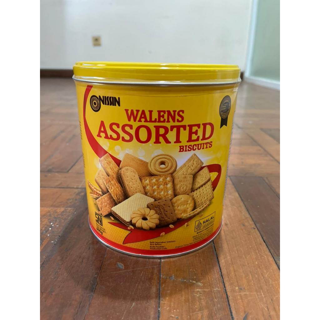 Walens Assorted Biscuit 600 gr Kaleng