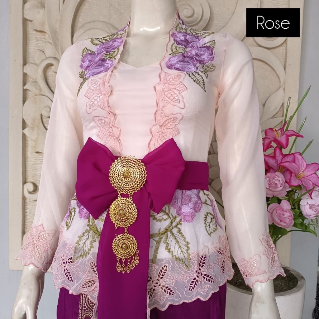 kebaya Bali bordir kebaya jadi bordir encim Bali kebaya jadi