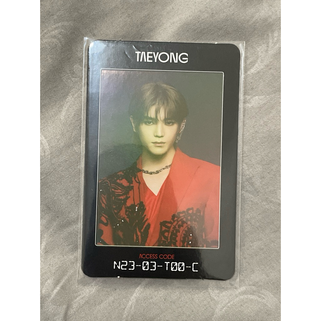PHOTOCARD NCT || Taeyong || RESONANCE ARRIVAL ACCES CARD