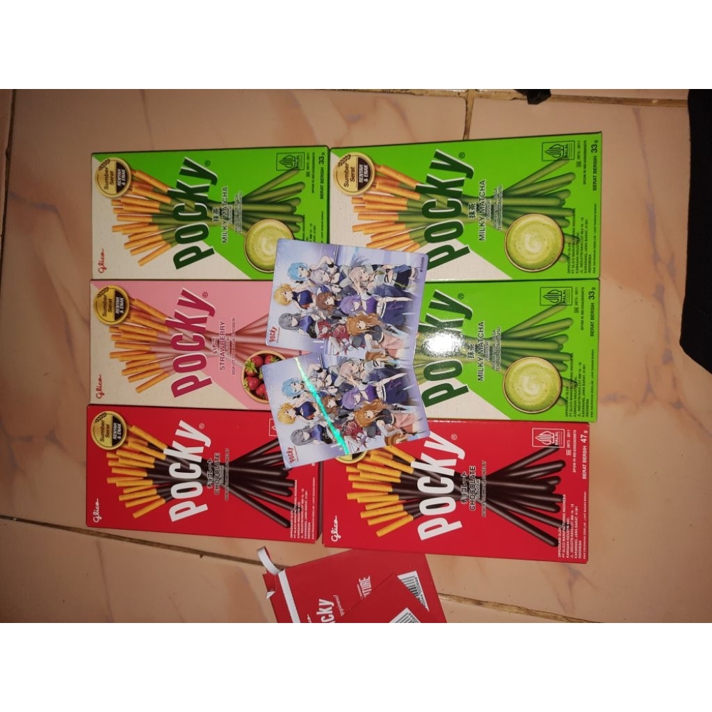 PHOTOCARD POCKY X HOLOLIVE INDONESIA CHROMATIC FUTURE CONCERT EDITION OLLIE KOBO ZETA MOONA All Memb