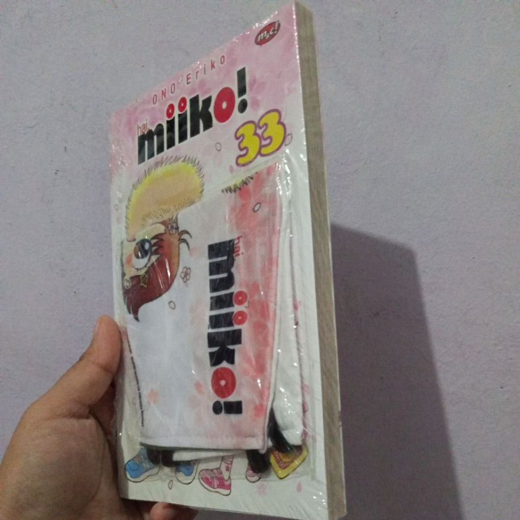 hai miiko 33 segel dan masker