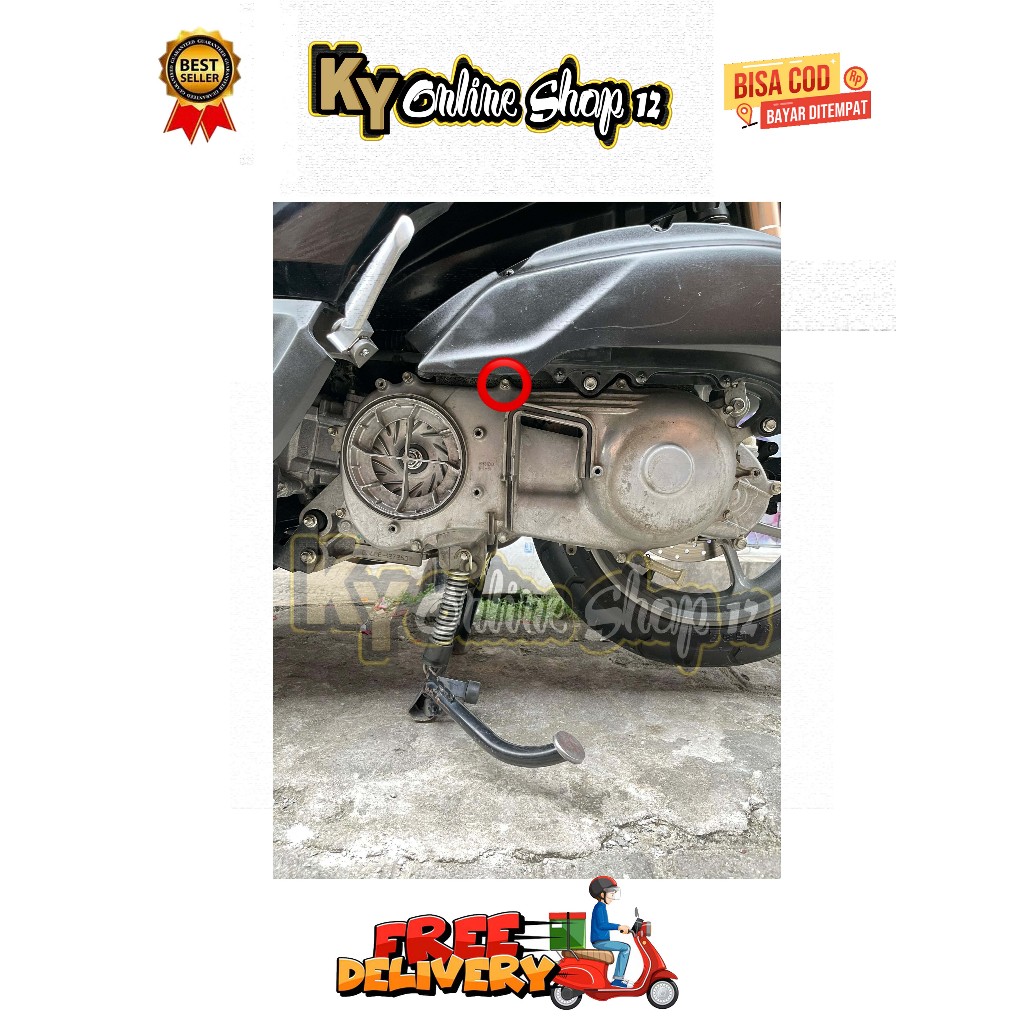 BAUT BAK CVT ( 1 BAUT ) AEROX OLD NMAX NEW N-MAX OLD NEO LEXI TURBO TAHUN 2016 - 2025 NEW YAMAHA MAT