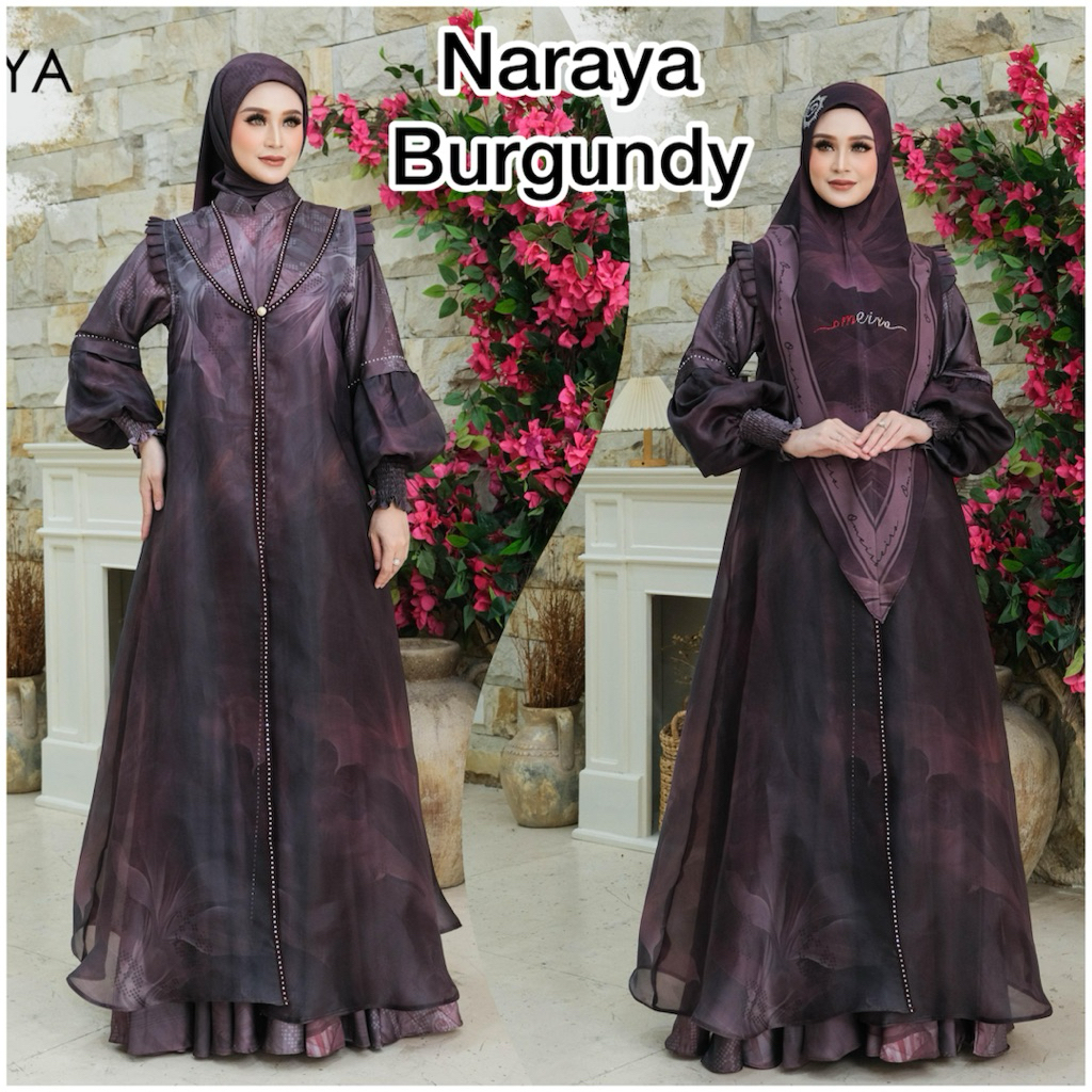 NAYARA SERIES GAMIS SET OUTER SCARF / KHIMAR