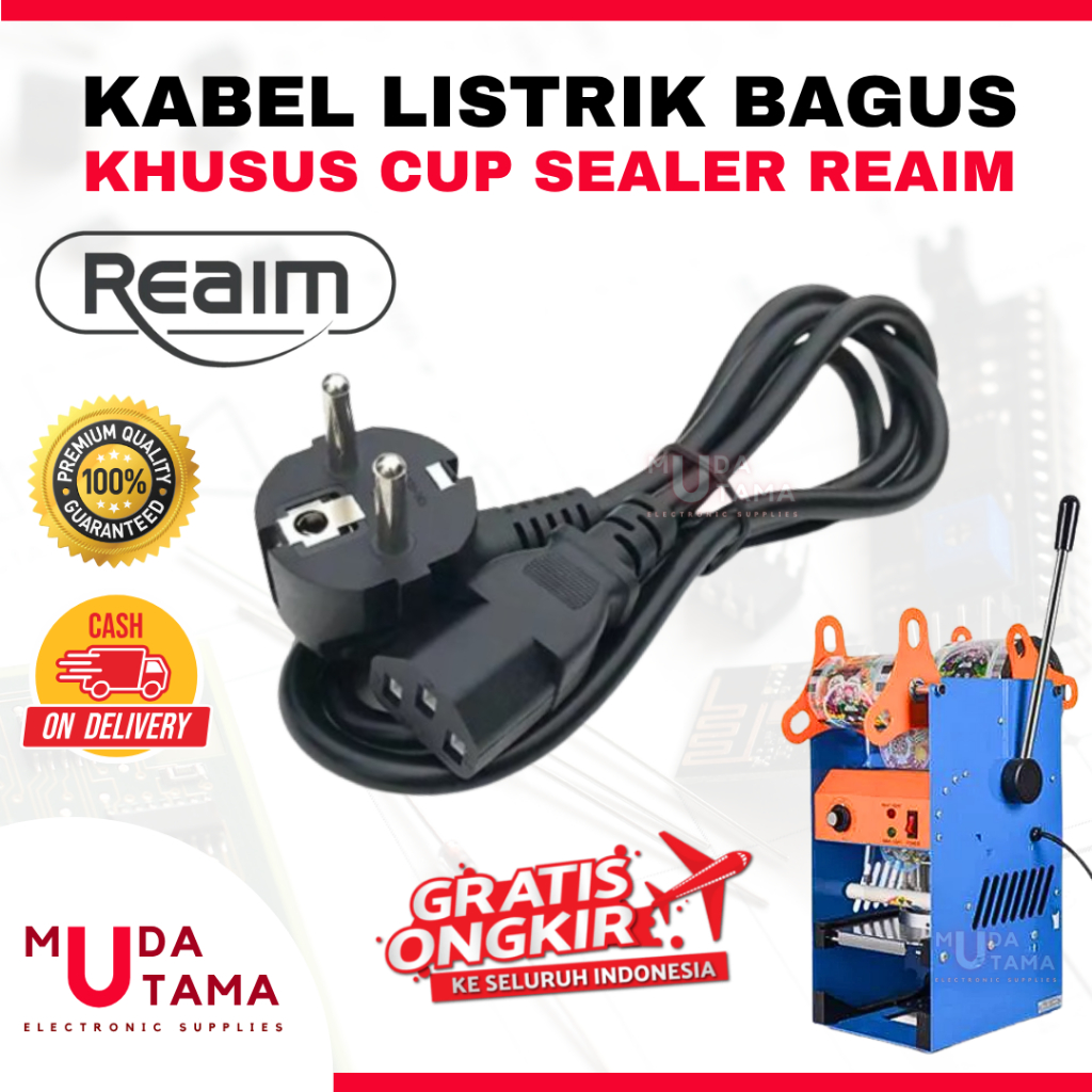 KABEL LISTRIK CUP SEALER REAIM | COK KABEL SEALER CUP REAIM | COK LISTRIK SEALER CUP REAIM