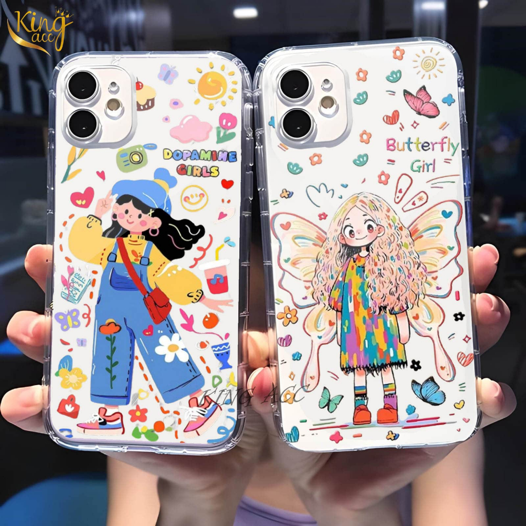 Case Tranparan Tebal Oppo A3X A3 PRO A17 A18 A57 A58 A60 A78 A79 A98 RENO 8T 10 11 11F 12 12F - BM06