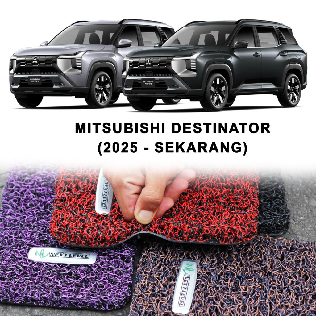 KARPET MOBIL MIE BIHUN PREMIUM NEXT LEVEL SUPERIOR TEBAL 16MM - MITSUBISHI DESTINATOR (2025-SEKARANG