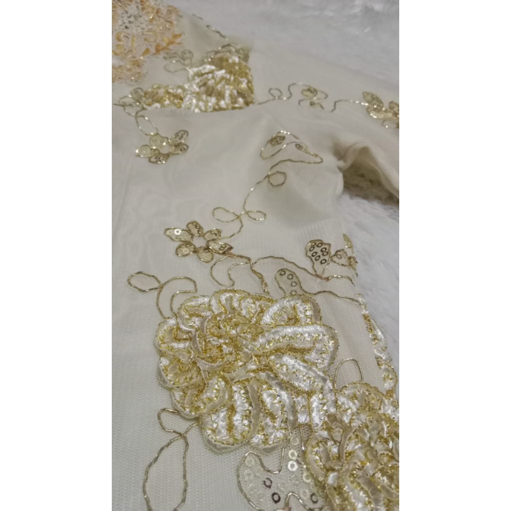 Kebaya tile bahan furing adem preloved