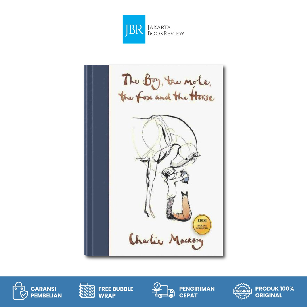 Rene Turos - The Boy, The Mole, The Fox, and The Horse - Bahasa Indonesia - Buku Terjemahan - Charli
