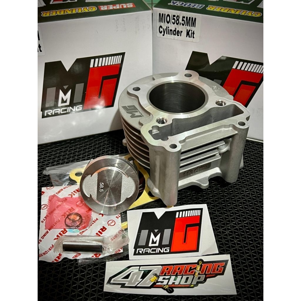 BLOK BORE UP MIO SPORTY MIO SMILE MIO KARBU MG RACING 58,5MM 66MM