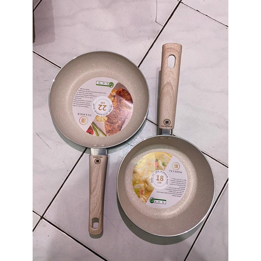 [CLEREANCE SALE] Texania SET Panci/Frypan/Kuali