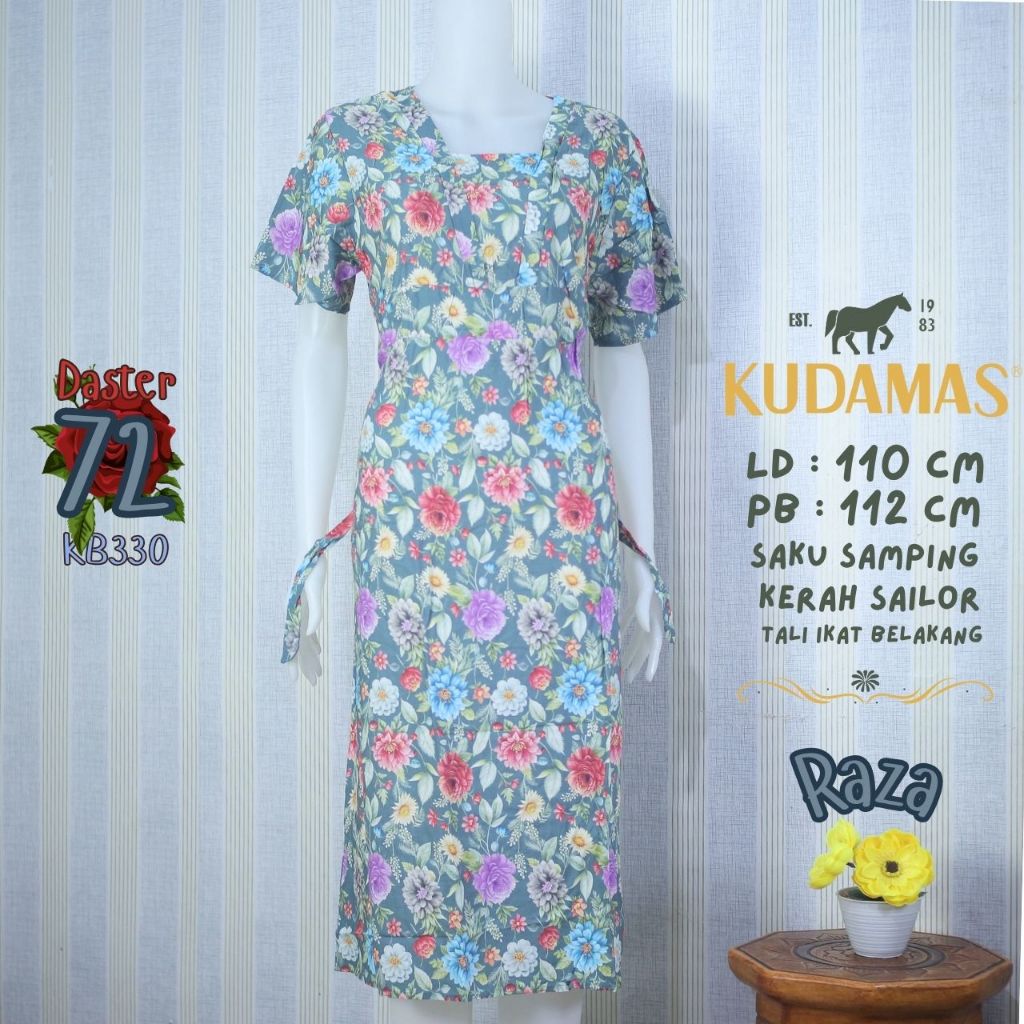 Daster 72 Batik Kuda Mas LD 110 cm | Non Busui | Tali Belakang