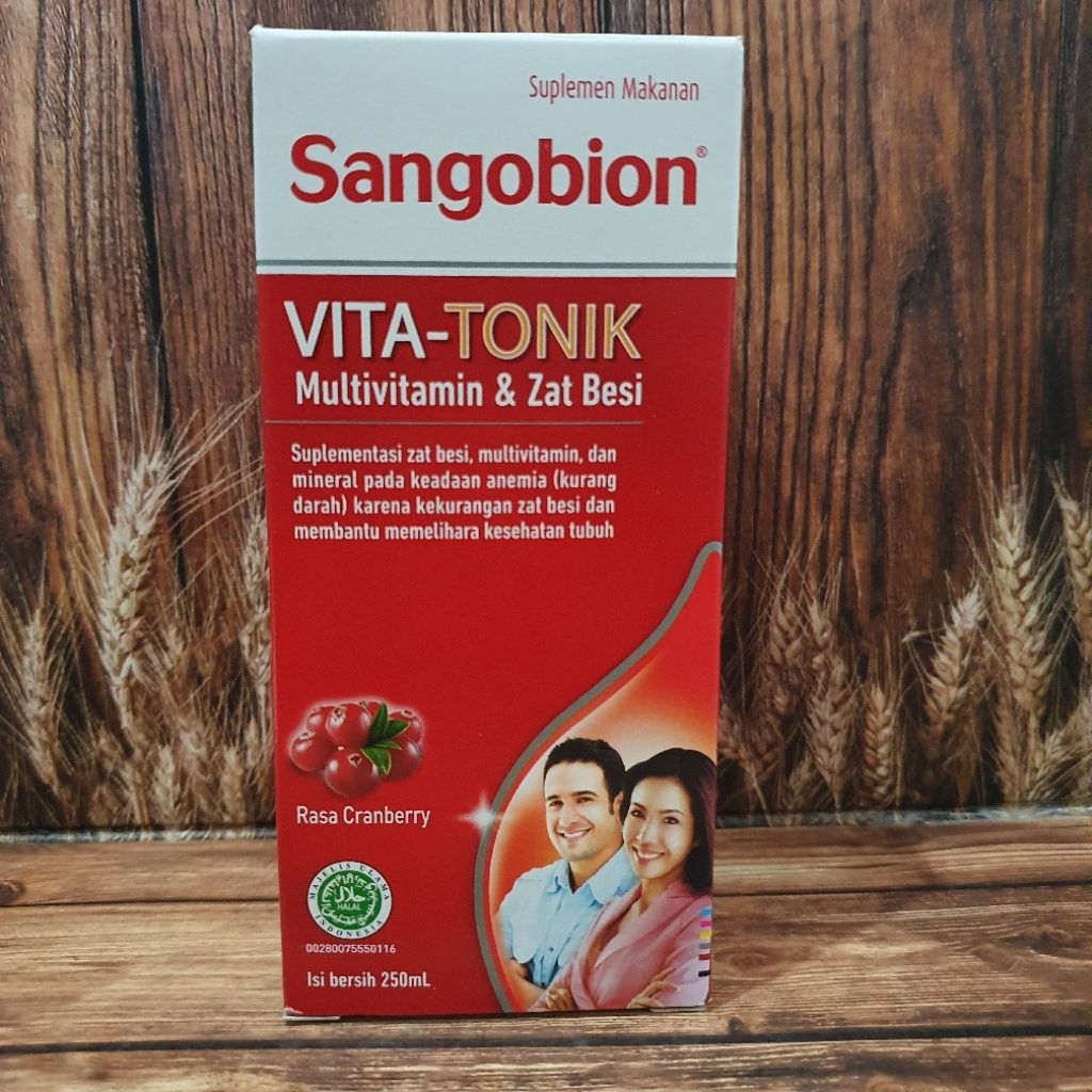Sangobion Sirup / Dewasa / vitamin / Penambah darah