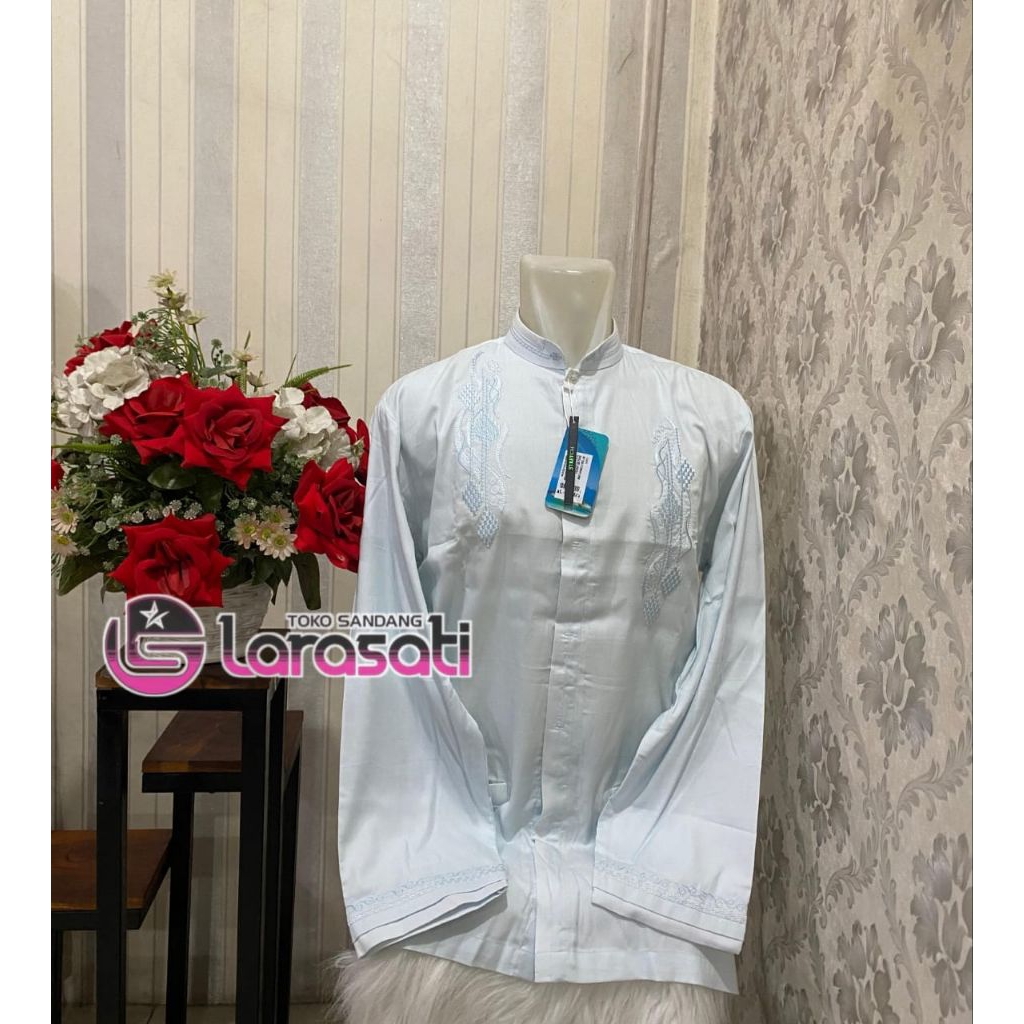 baju Koko merk Al-MIA MT DUBAI lengan panjang warna terbaru