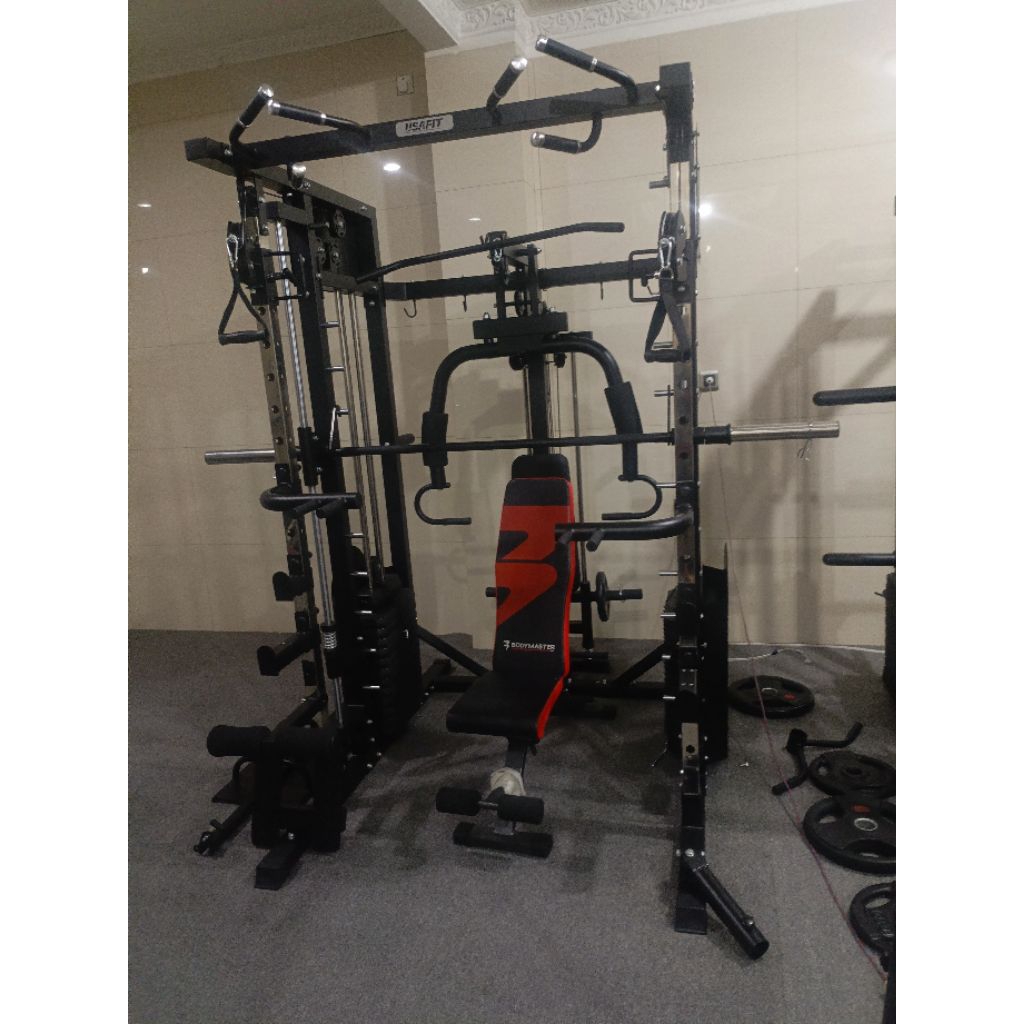 smith machine-usafit uf 020(original)smith machine-smith macine-home gym-gym home