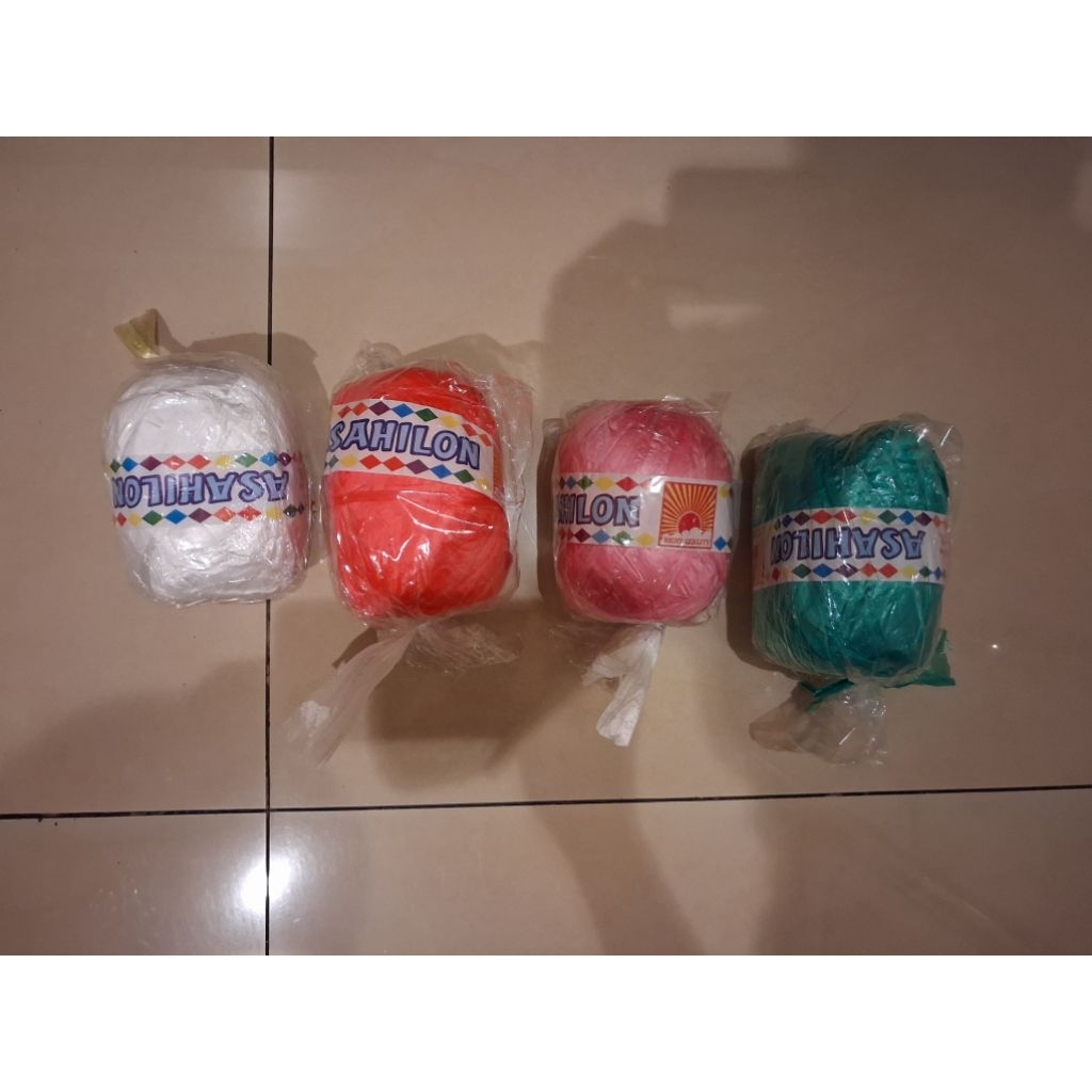 Tali Rafia Halus Asahilon / Tali Rafia Rajut Asahilon