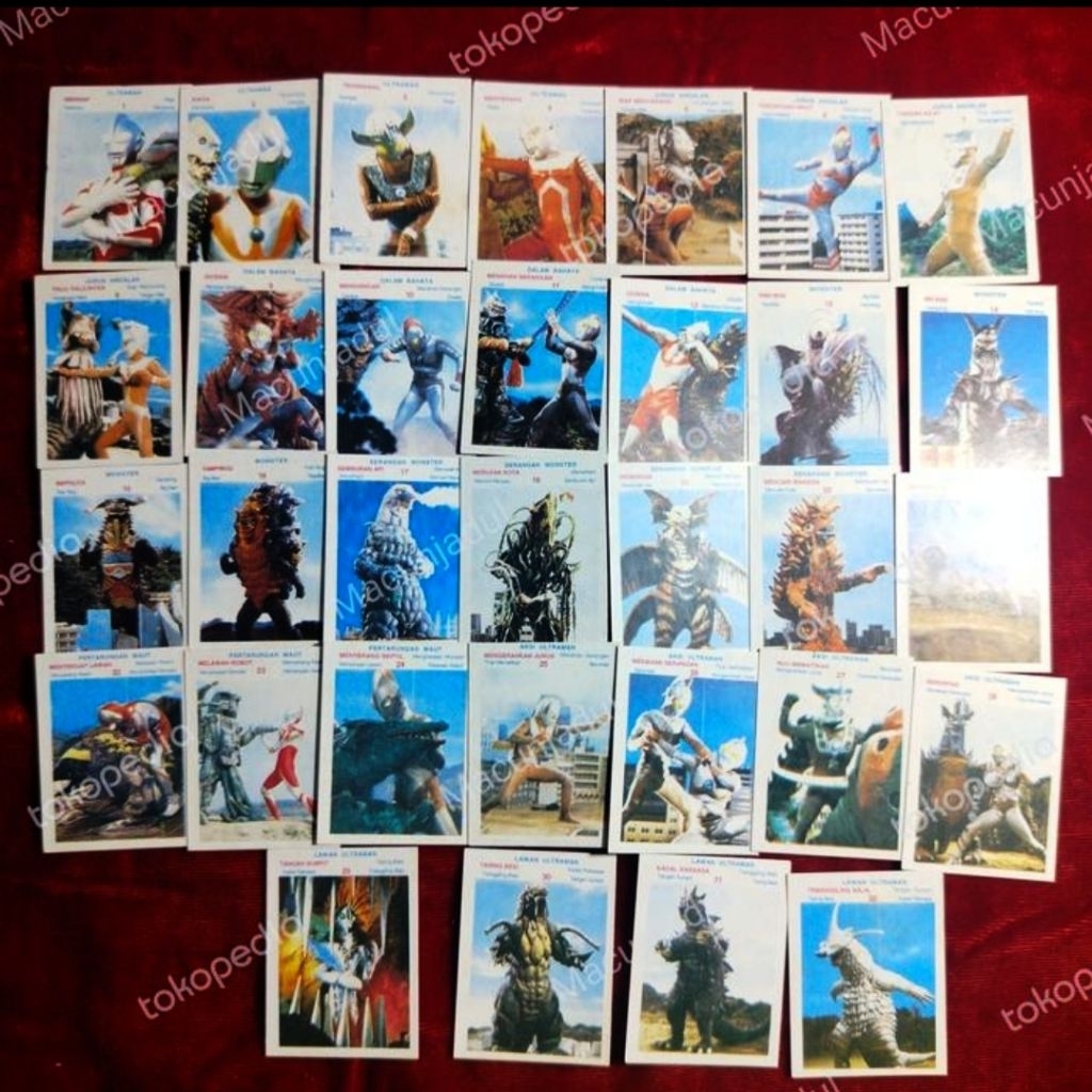 KWARTED KECIL ULTRAMAN, KWARTED JADUL, GAMBARAN JADUL, UMBUL JADUL, MAINAN JADUL, MAINAN NOSTALGIA 9