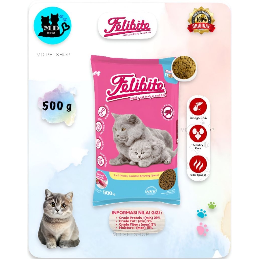 Felibite mother & kitten.