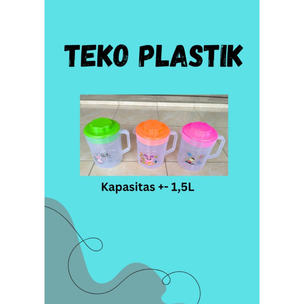 TEKO PLASTIK / CERET PLASTIK murah