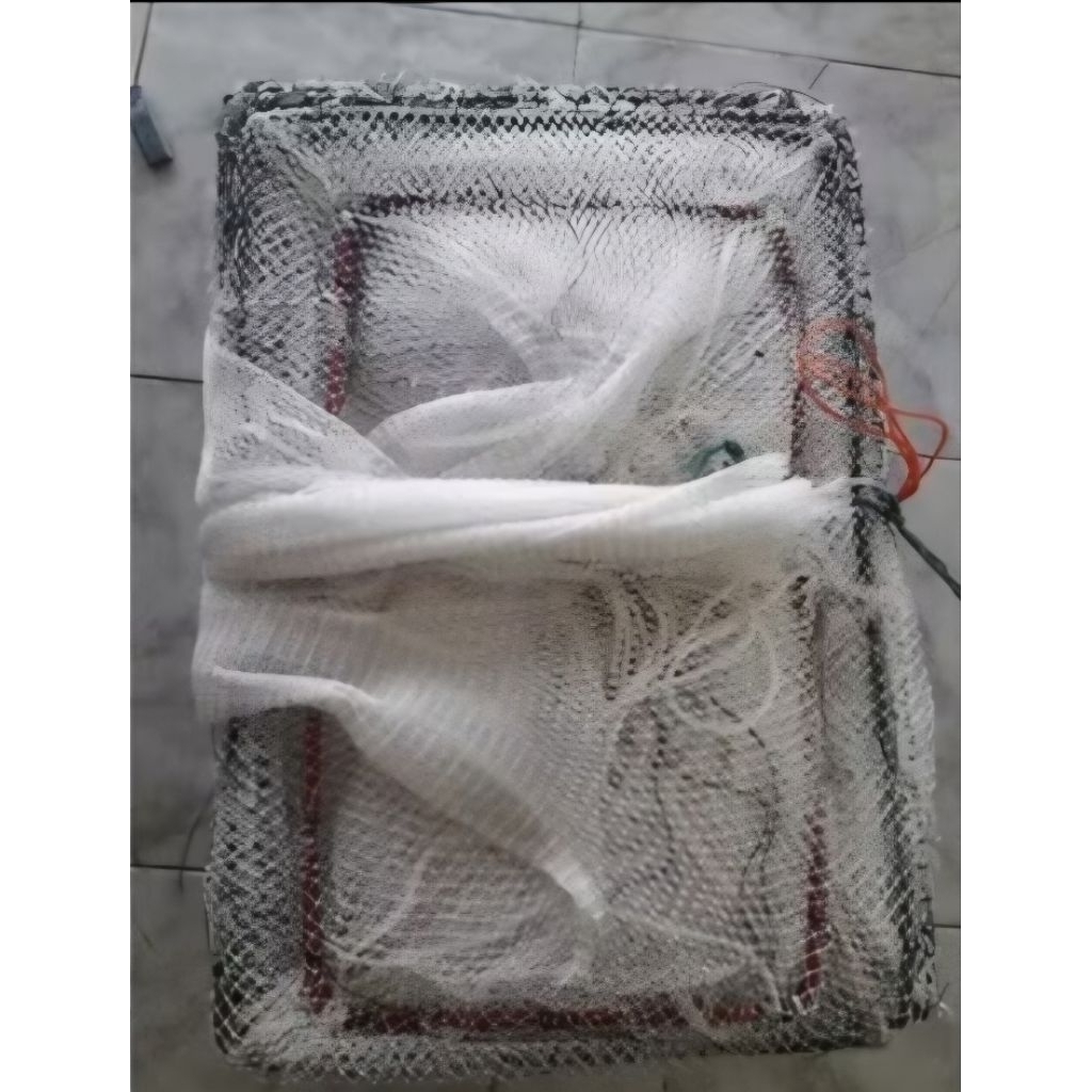 ISI 30PCS BUBU NAGA PUTIH BAHAN PE 35X50cm